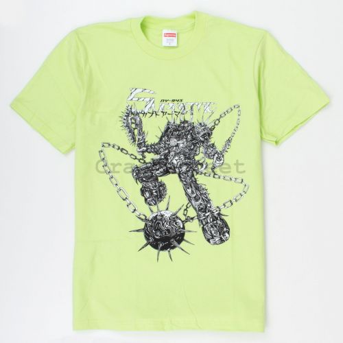 Spikes Tee (Mobile Suit Tee) in Green