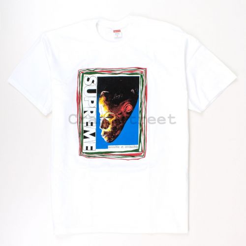 Mask Tee in White
