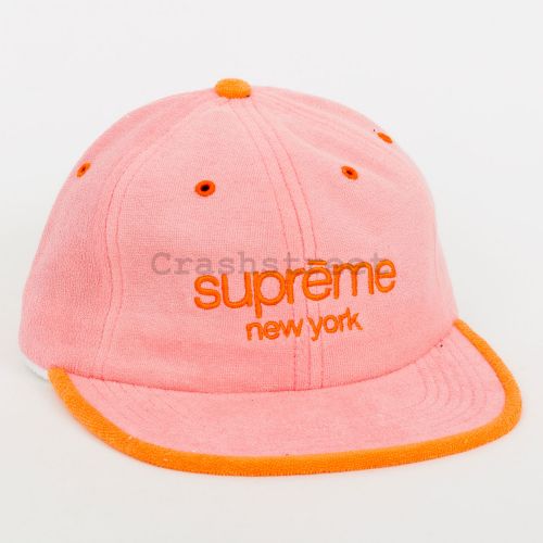 Terry Classic Logo 6-Panel in Pink