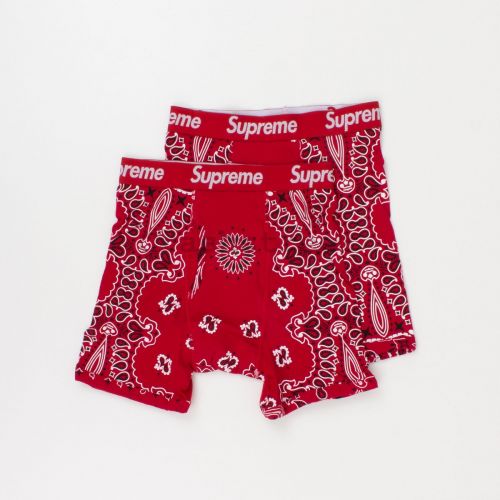 Hanes Bandana Boxer Briefs (2 Pack) in Red