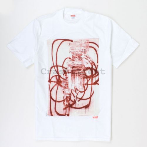 Christopher Wool/Supreme 2001 Tee in White