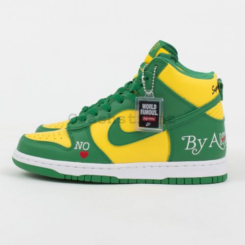 Nike SB Dunk High By Any Means in Green
