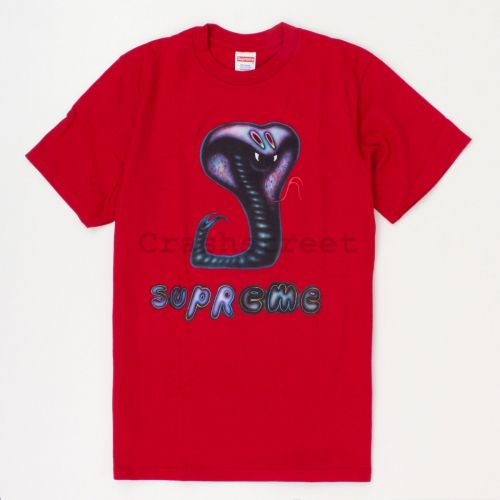 Snake Tee in Red