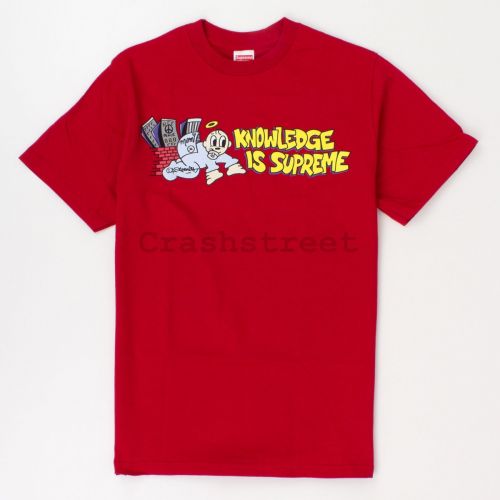 Knowledge Tee in Red