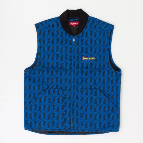 Gonz Shop vest in Blue