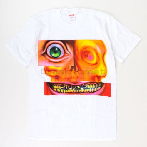 Face Tee in White
