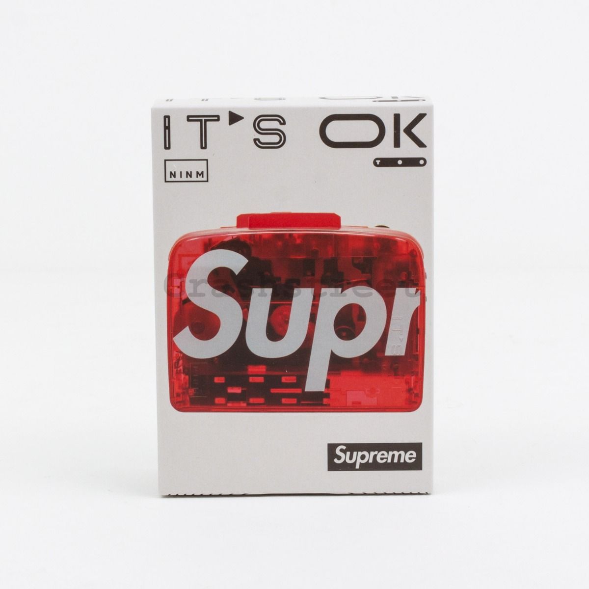 Supreme / ITS OK TOO Cassette Player | Crashstreet.com